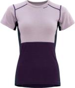Devold Women's Lauparen Merino 190 T-Shirt Orchid/lilac/ink