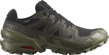 Salomon Men's Speedcross 6 GORE-TEX Black/Peat/Deep Lichen Green