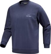 Arc'teryx Men's Emblem Fleece Crew Black Sapphire