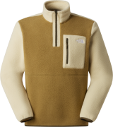 The North Face Men's Yumiori 1/4 Zip Fleece Jacket Cedar/desert Stone/...