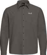 Jack Wolfskin Men's Prelight Suncool Ls Shirt Flint