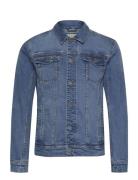 Bhnaril Outerwear Farkkutakki Denimtakki Blue Blend