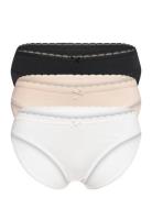 - Naomi-3Pp Brief Alushousut Brief Tangat White Dorina