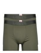 Levis Men Mel Wb Boxer Brief Org Co 2P Bokserit Green Levi´s