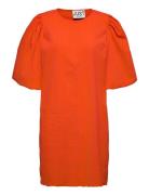 Brisk Dress Lyhyt Mekko Orange Just Female