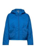 Wide Fit Quilted Jacket Vuorillinen Takki Topattu Takki Blue Esprit Ca...