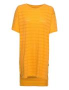 T-Shirt Alta Lace Yellow Lyhyt Mekko Yellow DEDICATED