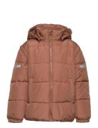 Jacket Puffer Detachable Sleev Toppatakki Brown Lindex