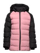 Ski Jacket Quilted, Af10.000 Toppatakki Multi/patterned Color Kids