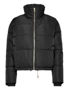 Short Puffer Jacket Vuorillinen Takki Topattu Takki Black Coster Copen...