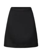 Wool Blend Mini Skirt Lyhyt Hame Black Esprit Collection