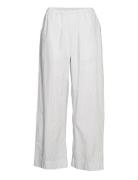 Pants Pyjamahousut Olohousut White STUDIO FEDER