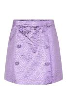 Jasminecras Skirt Lyhyt Hame Purple Cras