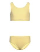 Sgfaunia Structure Bikini Bikinit Yellow Soft Gallery