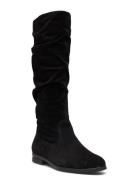 Women Boots Korkeavartiset Saapikkaat Black Tamaris