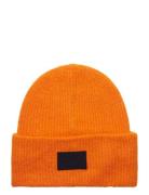 Tik Stok Anju Hat Accessories Headwear Beanies Orange Mads Nørgaard