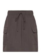 Onlmalika Cargo Skirt Ptm Lyhyt Hame Brown ONLY