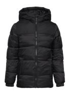 Jjetoby Puffer Hood Sn Jnr Toppatakki Black Jack & J S