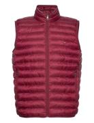 Core Packable Recycled Vest Liivi Red Tommy Hilfiger