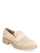 Women Slip-On Loaferit Matalat Kengät Beige Tamaris