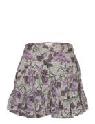Short Skirt Lyhyt Hame Purple Sofie Schnoor