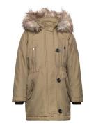 Kogiris Fur Parka Otw Parka Takki Green Kids Only