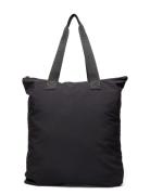 Logo Tote Bag - Black Shopper Laukku Black Garment Project