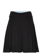 Pleated Mini Skirt Lyhyt Hame Black Coster Copenhagen