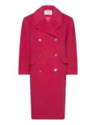 Milva Sanny Coat Outerwear Coats Winter Coats Pink Mads Nørgaard