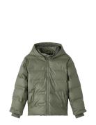 Nknmatt Puffer Jacket Fo Toppatakki Green Name It