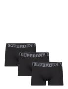 Trunk Triple Pack Bokserit Black Superdry