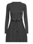 Dress Malin Knitted Lyhyt Mekko Grey Lindex