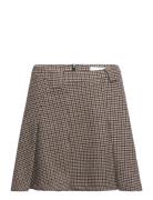 Lily Skirt Lyhyt Hame Brown Creative Collective