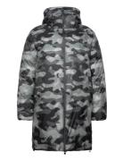 Kevo Long Puffer Jacket W4T4 Vuorillinen Takki Topattu Takki Grey Rain...