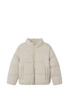 Nkfmilan Puffer Jacket Toppatakki Beige Name It