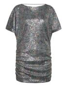 Zendaya Dress Lyhyt Mekko Silver Ba&sh