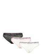 3 Pack Bikini Lace Alushousut Brief Tangat Multi/patterned Tommy Hilfi...