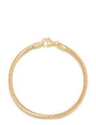 Men's Gold Round Chain Bracelet Rannekoru Korut Gold Nialaya