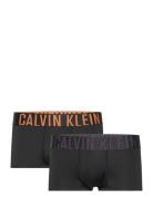 Low Rise Trunk 2Pk Bokserit Black Calvin Klein