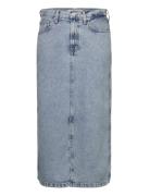 Claire Hr Midi Skirt Dg4014 Polvipituinen Hame Blue Tommy Jeans