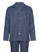 Flannel-Sle-Set Pyjama Navy Polo Ralph Lauren Underwear