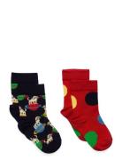 2-Pack Kids Planet Dog Sock Sukat Multi/patterned Happy Socks