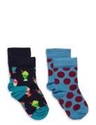 2-Pack Kids Milkshake Sock Sukat Multi/patterned Happy Socks