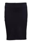 Interlock Pencil Skirt Polvipituinen Hame Blue Saint Tropez