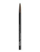 Precision Brow Pencil Kulmakynä Meikki Brown NYX Professional Makeup