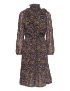 Liljasz Ls Dress Polvipituinen Mekko Multi/patterned Saint Tropez