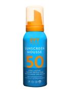 Sunscreen Mousse Spf 50 Face And Body, 100 Ml Aurinkorasva Vartalo Nud...