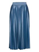 Vinitban Midi Skirt - Noos Polvipituinen Hame Blue Vila