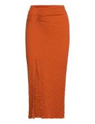 Aino Skirt Polvipituinen Hame Orange Gina Tricot