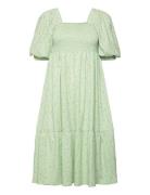 Cheri Ditzy Dress Polvipituinen Mekko Green A-View
